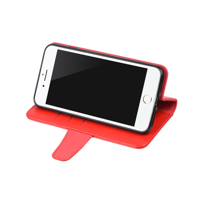 Fodral och extra Kortfack G-SP för iPhone X och XS - Röd image 5