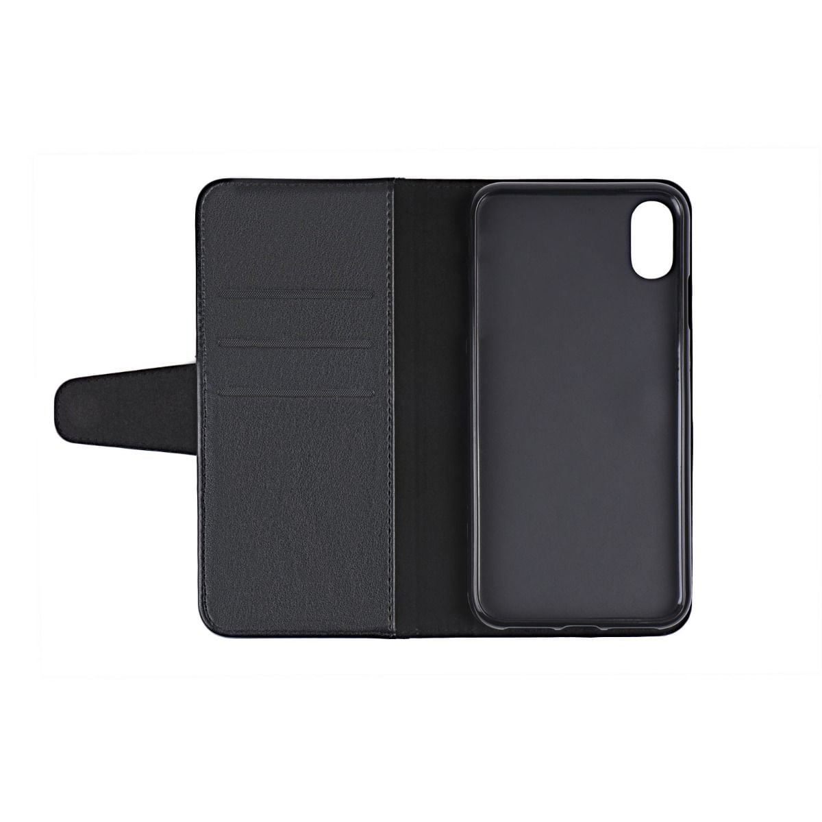 iPhone XS Max Plånboksfodral Stativ och extra Kortfack G-SP -  Svart image 4