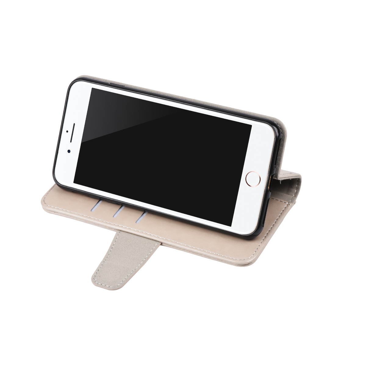 iPhone XS Max Plånboksfodral Stativ och extra Kortfack G-SP -  Grå image 8