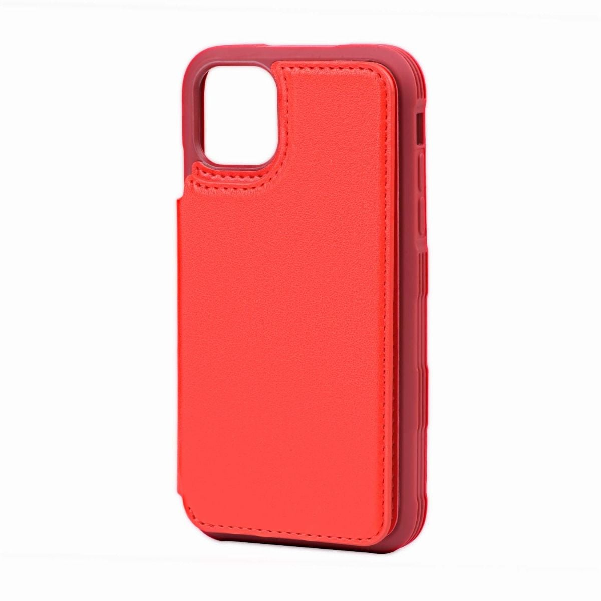 iPhone 11 Pro Stöttåligt Skal med Kortfack - Röd image 3