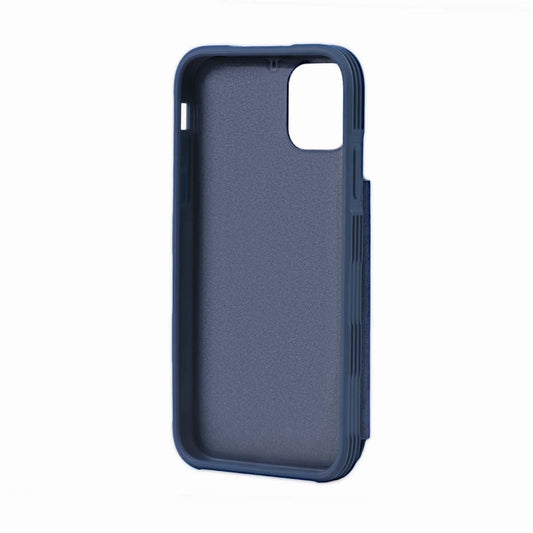 iPhone 11 Pro Max Stöttåligt Skal med Kortfack - Blå image 2