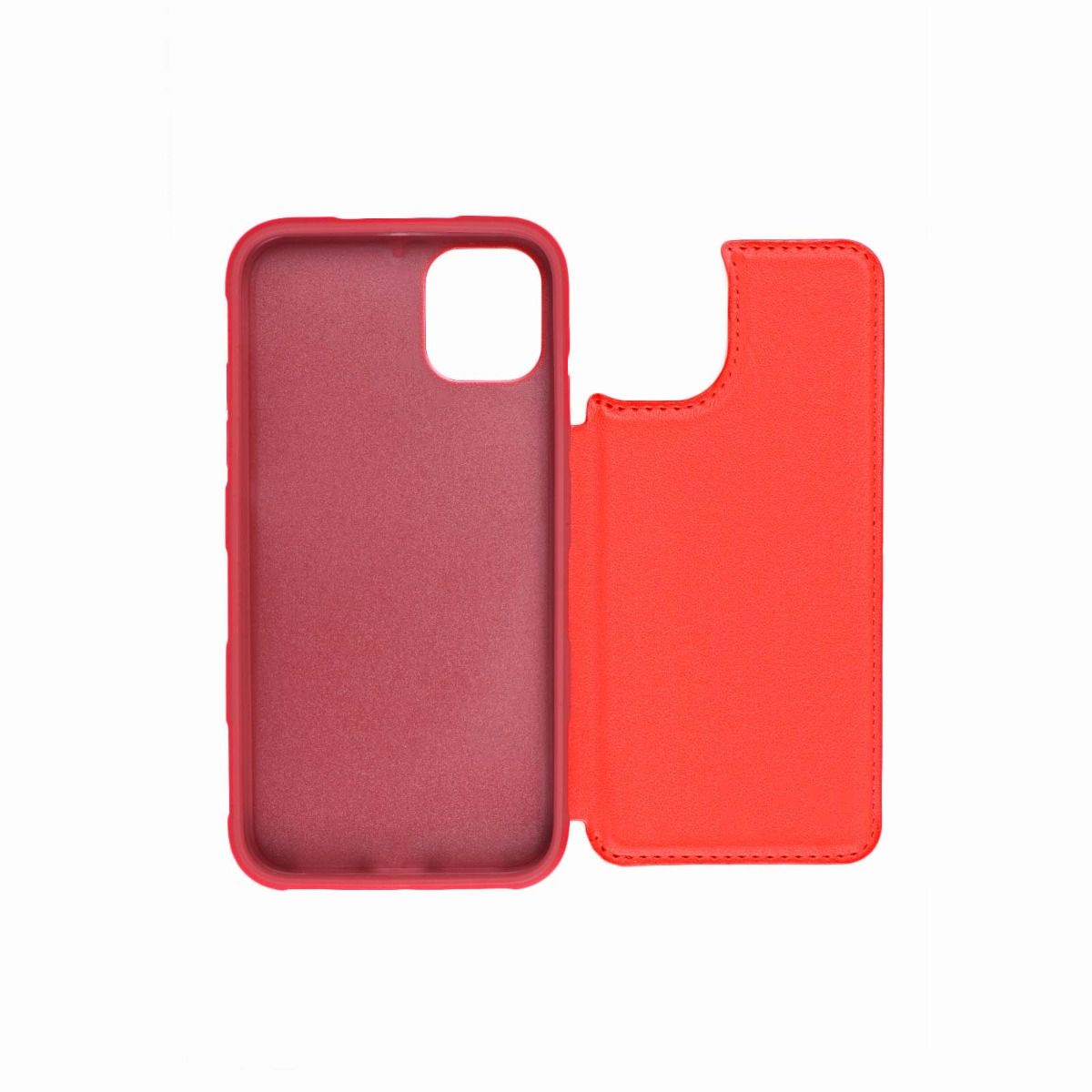 iPhone 11 Pro Max Stöttåligt Skal med Kortfack  - Röd image 6