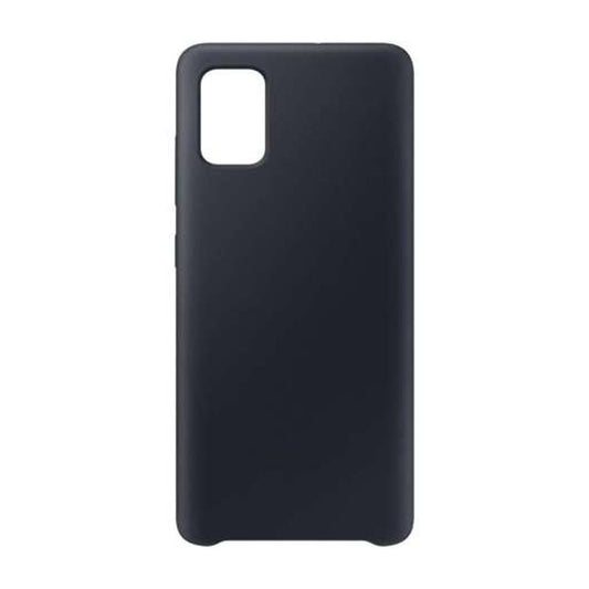 Silicone Case For Samsung Galaxy A71 Black image 2