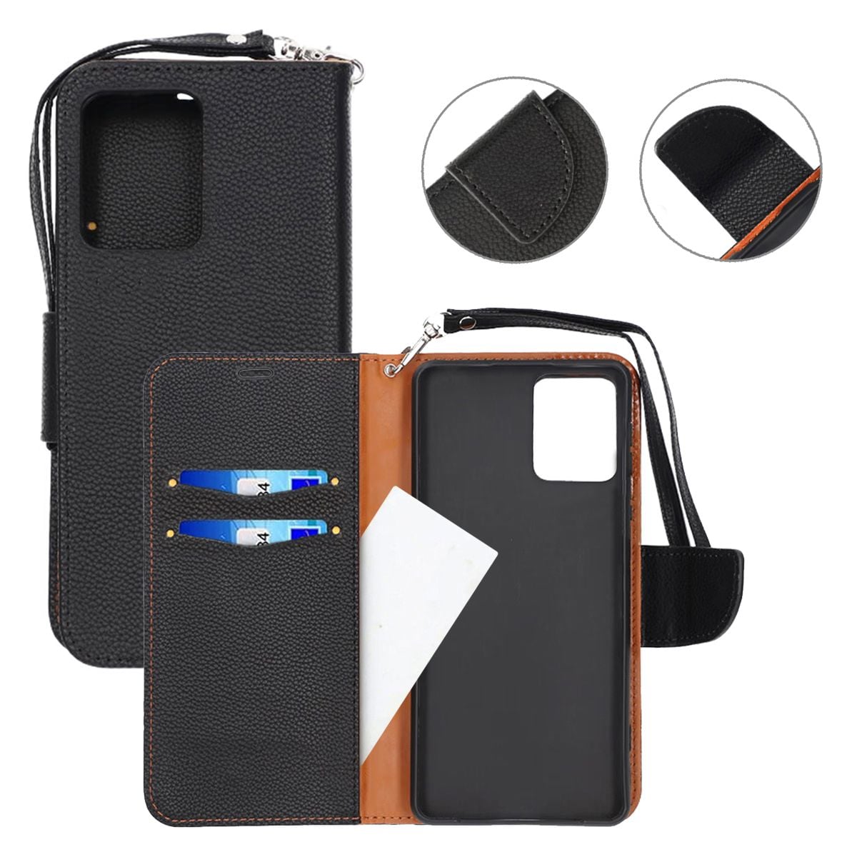 Samsung Galaxy S20 Ultra 5G Plånboksfodral med Stativ - Svart image 5