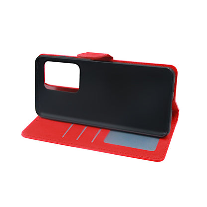 Samsung Galaxy S20 Ultra 5G Plånboksfodral med Stativ - Röd image 3