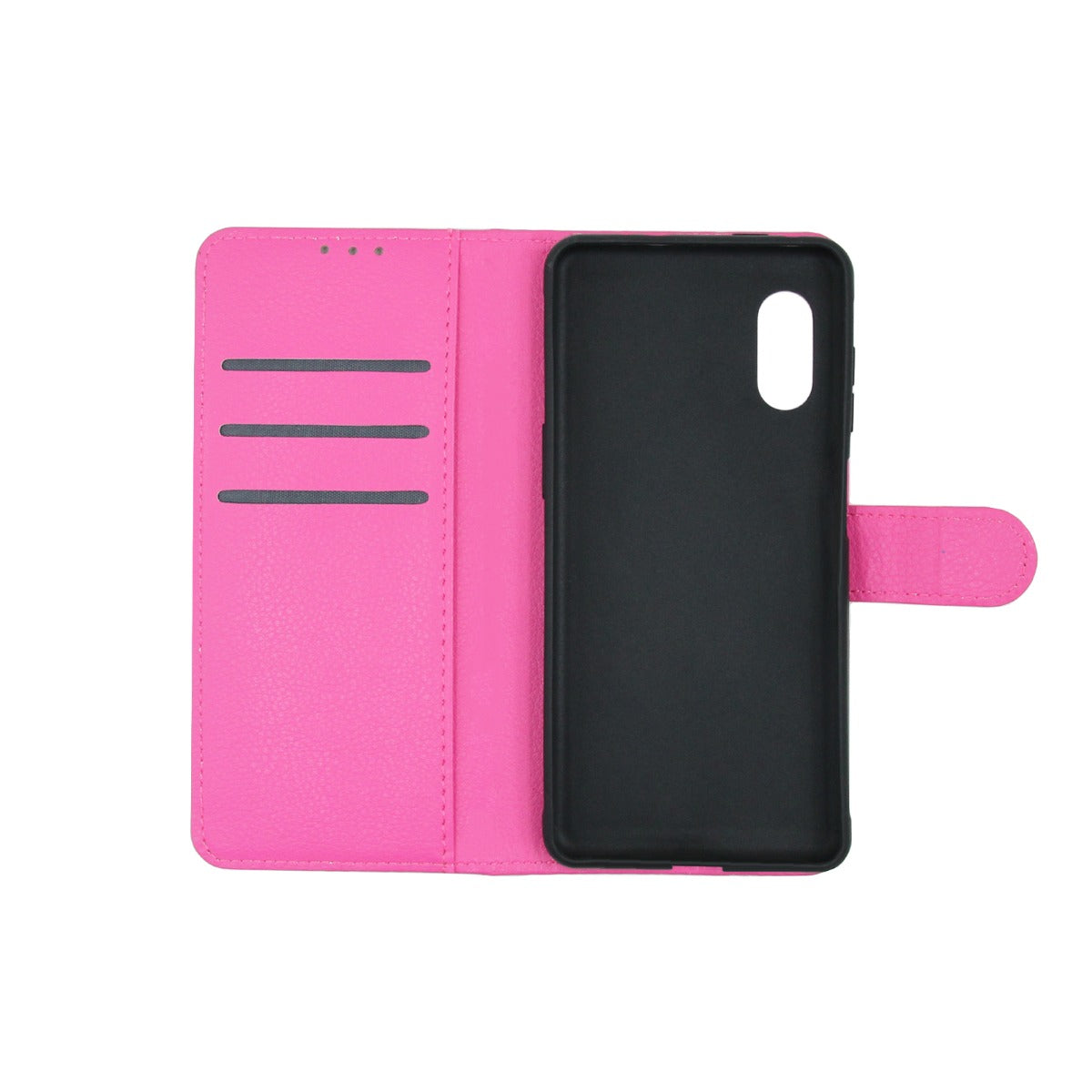 Samsung Galaxy XCover Pro Plånboksfodral med Stativ - Rosa image 3