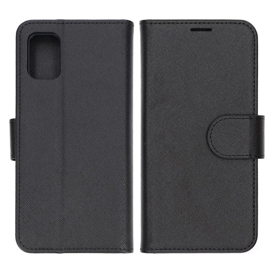 Samsung Galaxy A51 Plånboksfodral med Stativ & Kortfack - Svart image 1