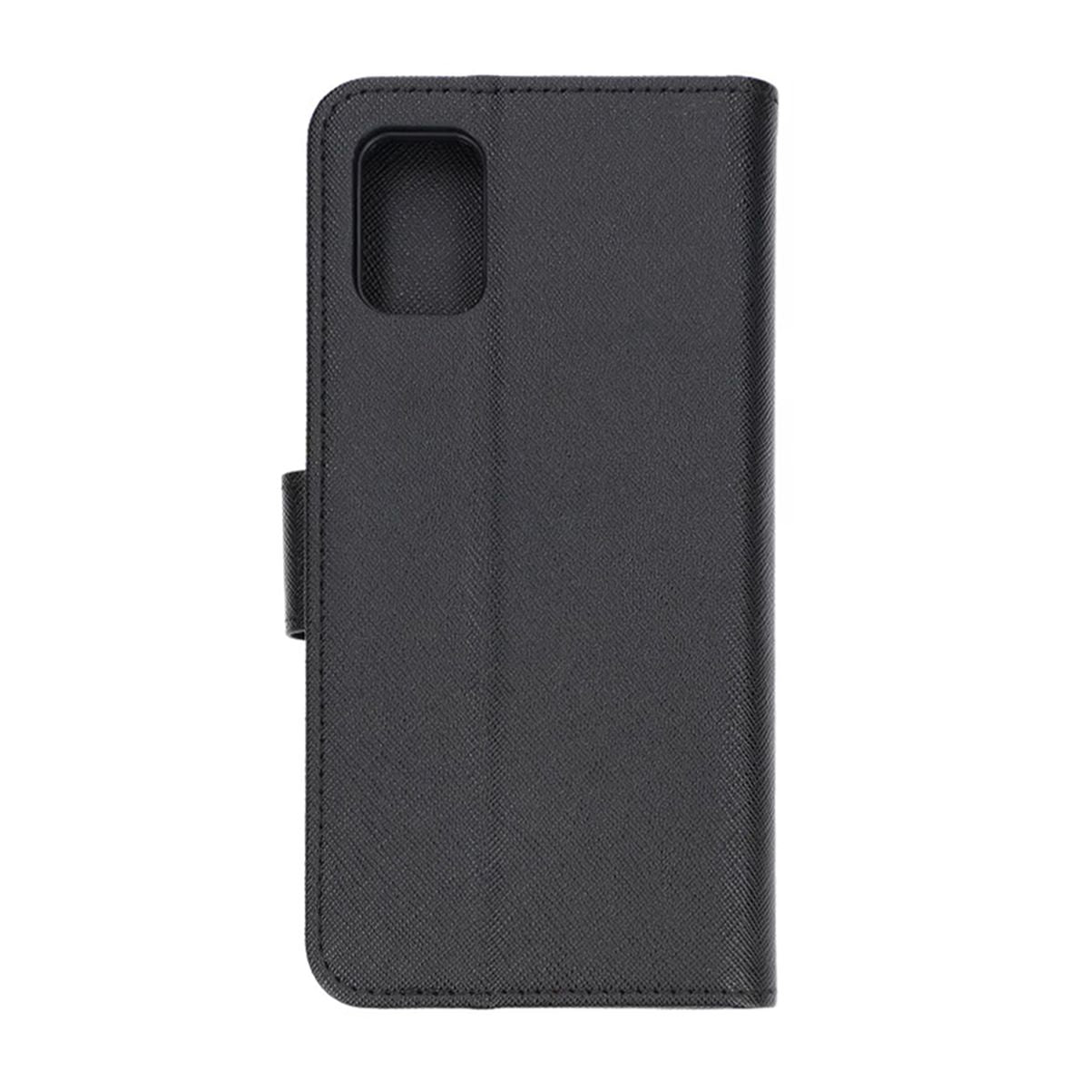Samsung Galaxy A51 Plånboksfodral med Stativ & Kortfack - Svart image 3
