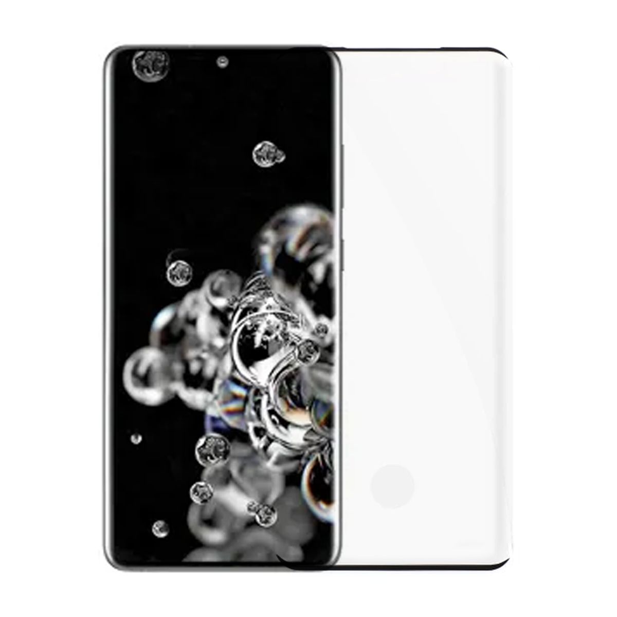Skärmskydd och kameraskydd Samsung S20 Ultra 5G - 3D Härdat Glas (bulk) image 1