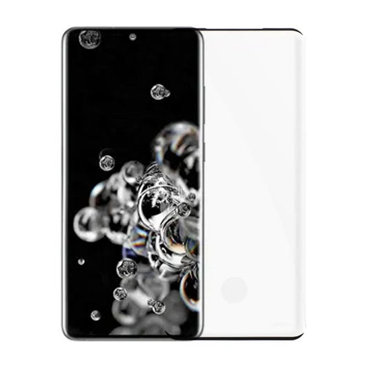 Skärmskydd och kameraskydd Samsung S20 Ultra 5G - 3D Härdat Glas (bulk) image 1