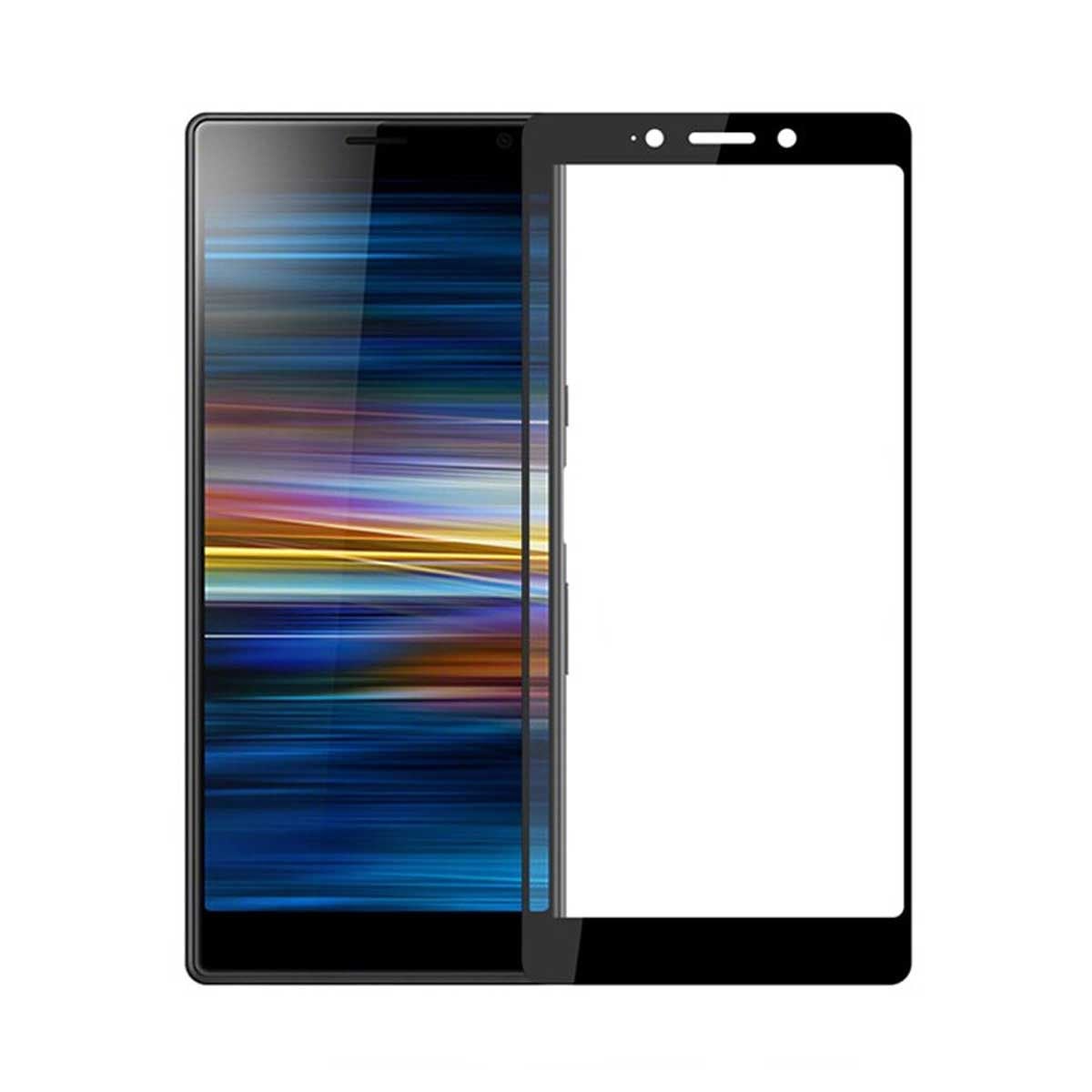 Screen Protector Sony Xperia L3 - Tempered Glass Black image 1