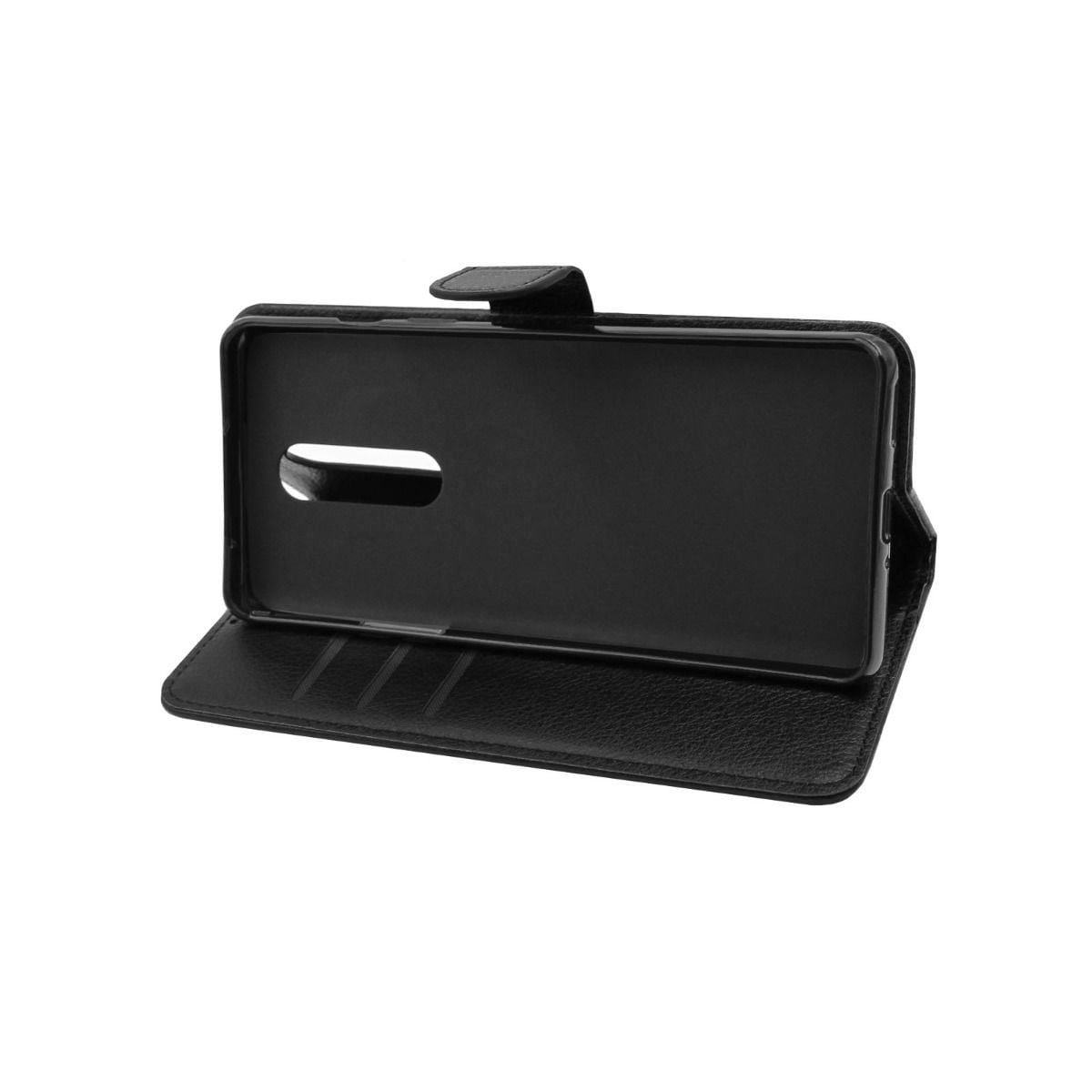 OnePlus 8 Plånboksfodral med Stativ - Svart image 2
