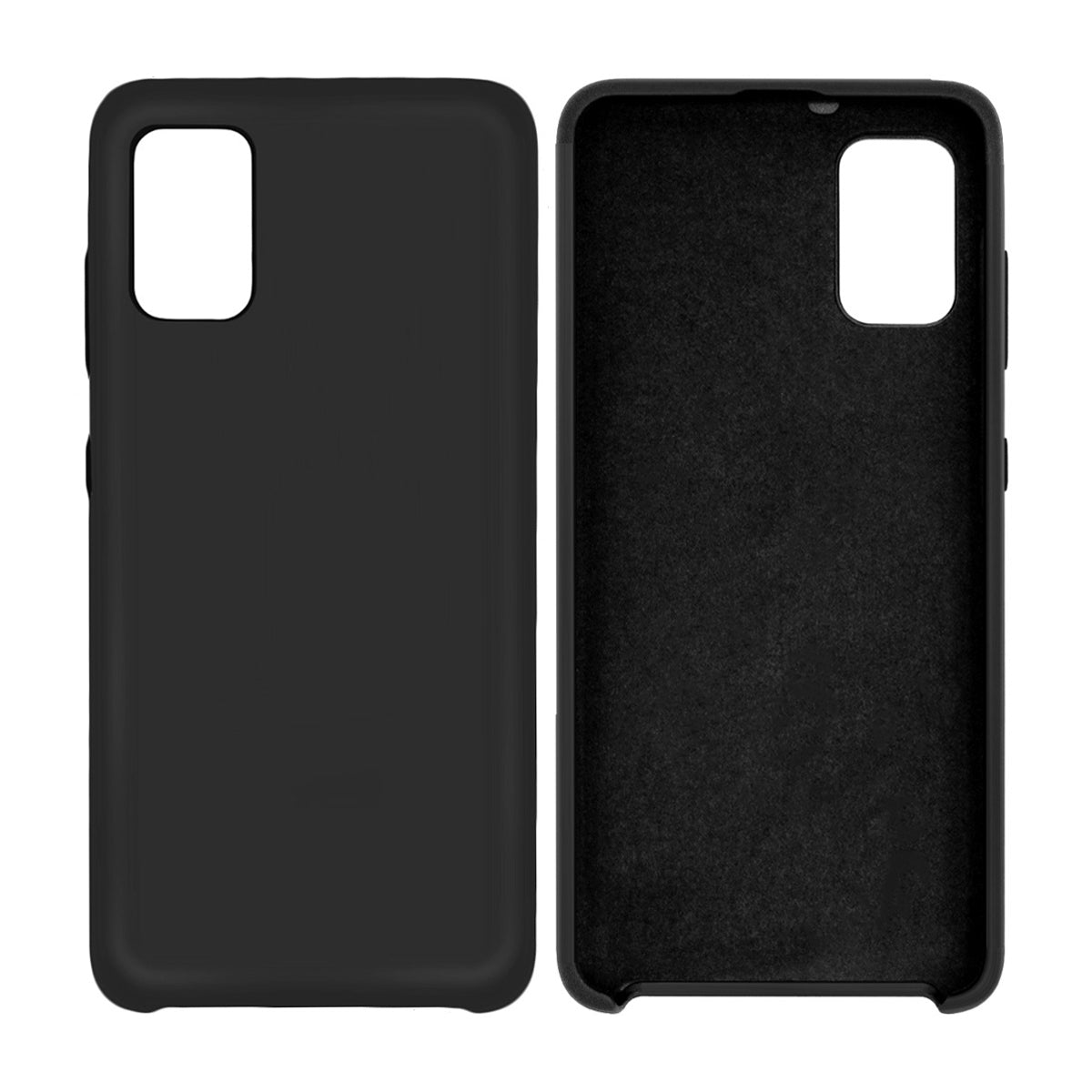 Mobilskal Silikon Samsung Galaxy A41 - Svart image 2