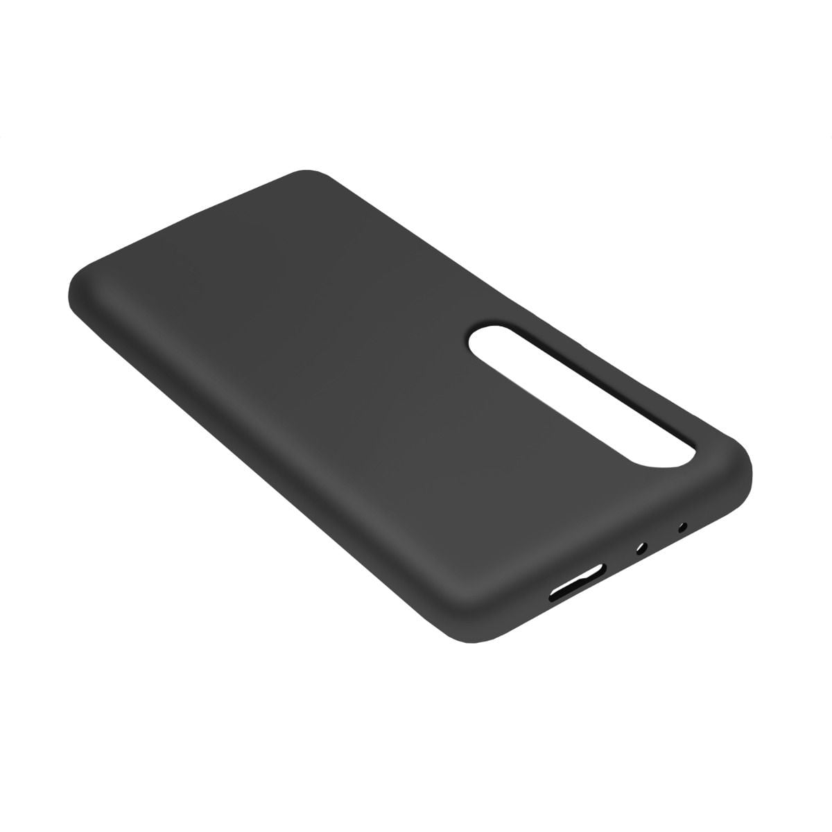 Silikonskal Xiaomi Mi 10 Pro 5G - Svart image 4