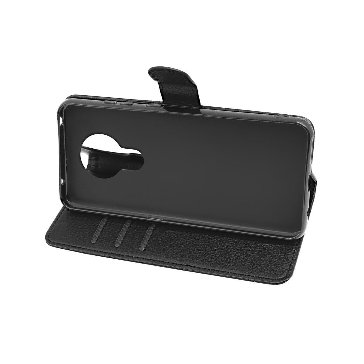 Nokia 5.3 Plånboksfodral med Stativ - Svart image 3