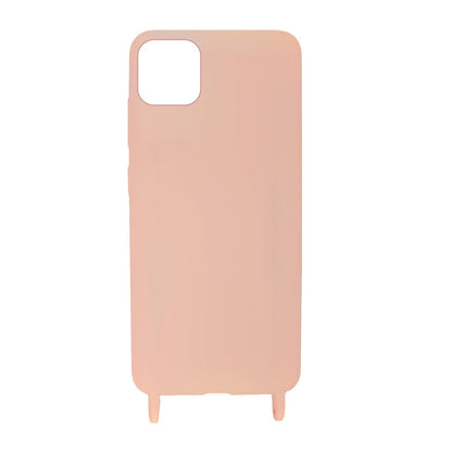 iPhone 11 Pro Silikonskal med Rem/Halsband - Rosa image 6