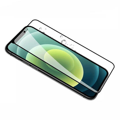Skärmskydd iPhone 12 Mini - 3D Härdat Glas Svart (bulk) image 3