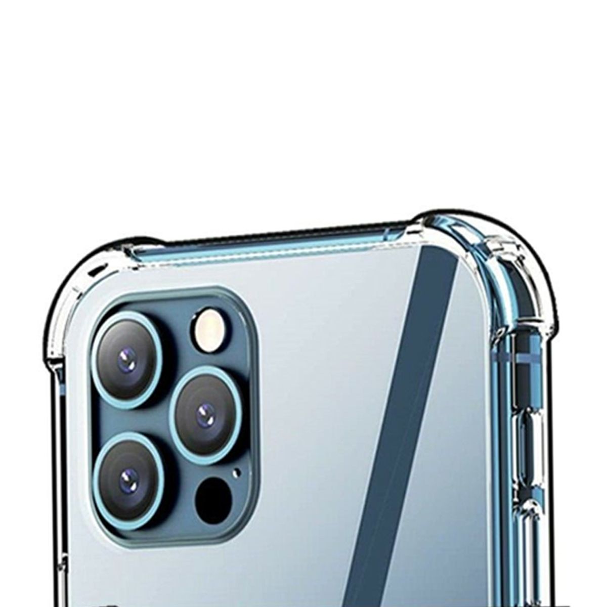 Stöttåligt Mobilskal iPhone 12 Pro Max - Transparent image 2