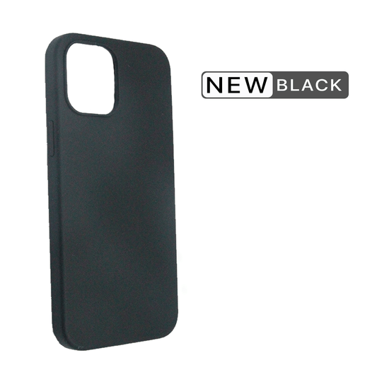 iPhone 12 Pro Max Mobilskal Silikon - Svart image 1