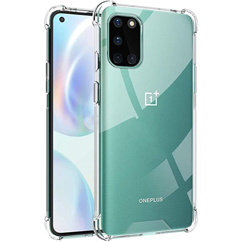 Stöttåligt Mobilskal OnePlus 8T 5G - Transparent image 1