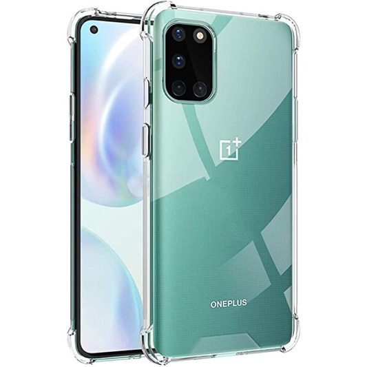 Stöttåligt Mobilskal OnePlus 8T 5G - Transparent image 1