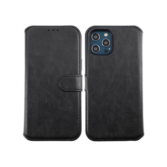 iPhone 12 Pro Max Plånboksfodral Magnet Rvelon - Svart image 2