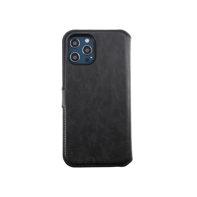 iPhone 12 Pro Max Plånboksfodral Magnet Rvelon - Svart image 6