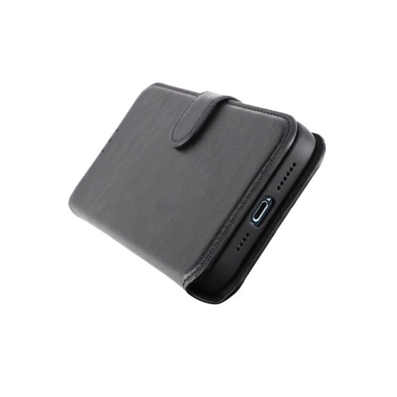 iPhone 12 Pro Max Plånboksfodral Magnet Rvelon - Svart image 7