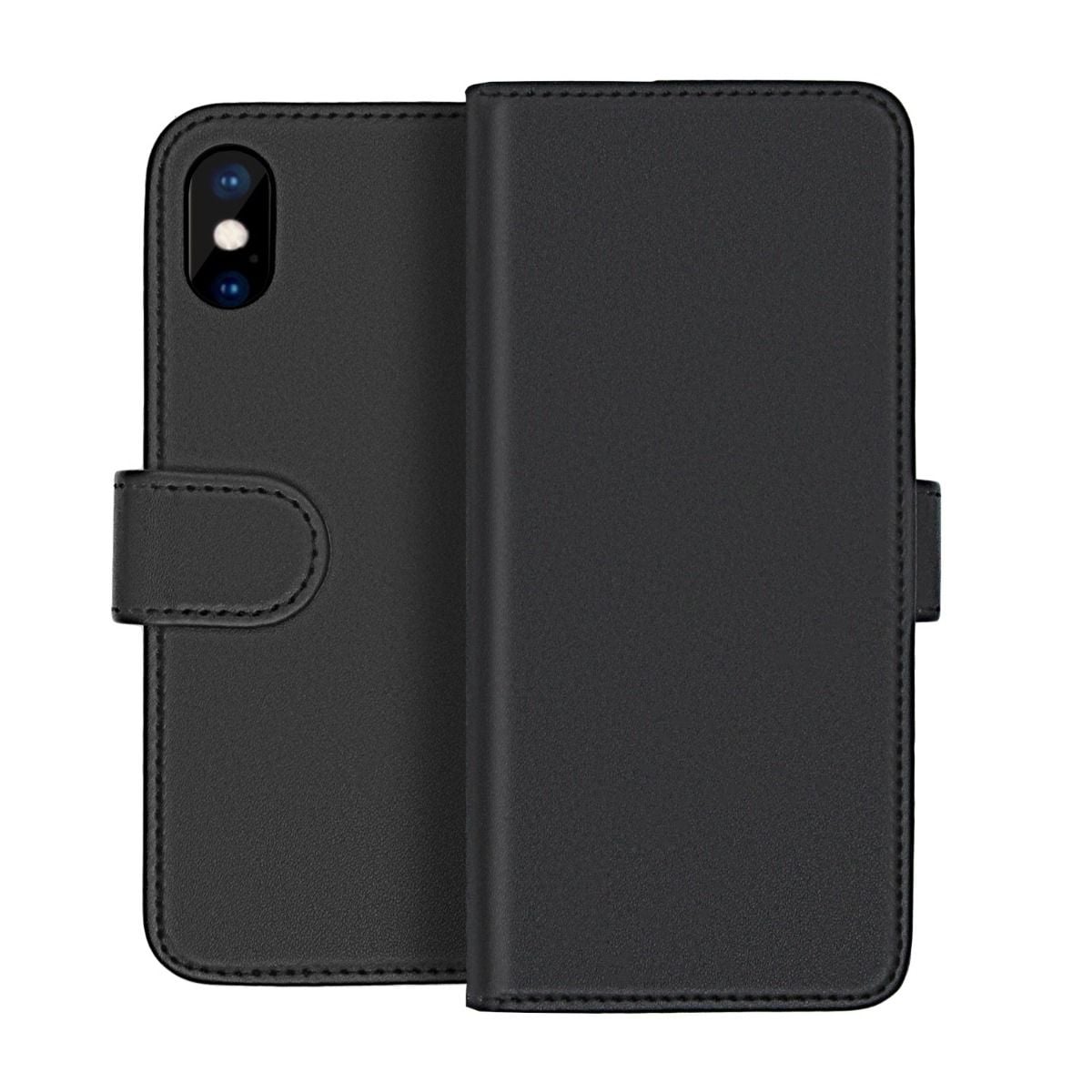 iPhone X/XS Plånboksfodral Magnet Rvelon - Svart image 4