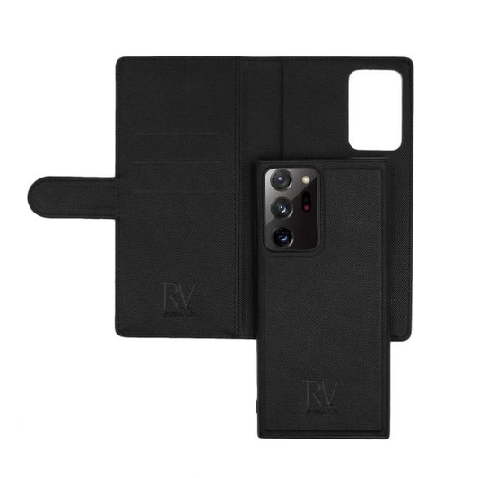 Samsung Note 20 Ultra Plånboksfodral Magnet Rvelon - Svart image 4