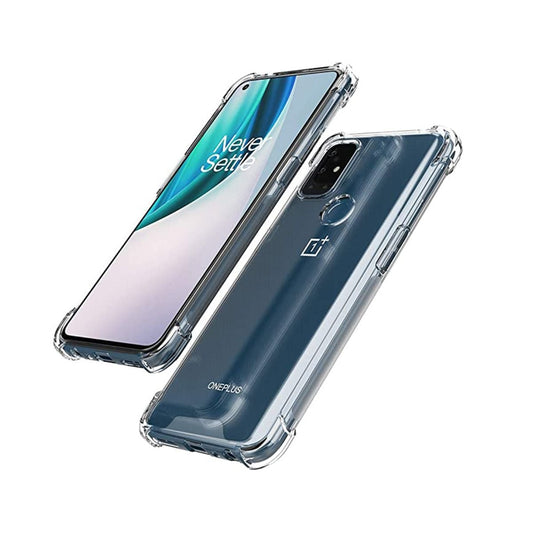 Stöttåligt Mobilskal OnePlus Nord N10 5G - Transparent image 5