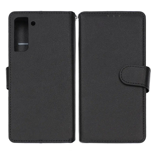 Samsung Galaxy S21 Plånboksfodral med Stativ - Svart image 1