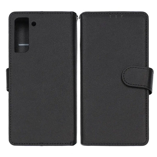 Samsung Galaxy S21 Plånboksfodral med Stativ - Svart image 1