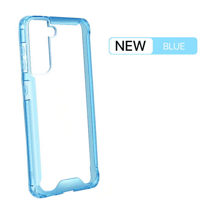 Stöttåligt Skal Samsung Galaxy S21 Plus - Blå image 1