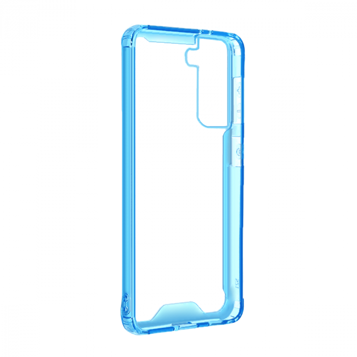 Stöttåligt Skal Samsung Galaxy S21 Plus - Blå image 3