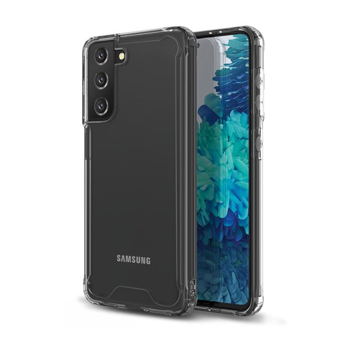 Stöttåligt Skal Samsung Galaxy S21 Plus - Transparent image 1