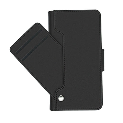 iPhone 12 Pro Max Plånboksfodral Extra Kortfack Rvelon - Svart image 3