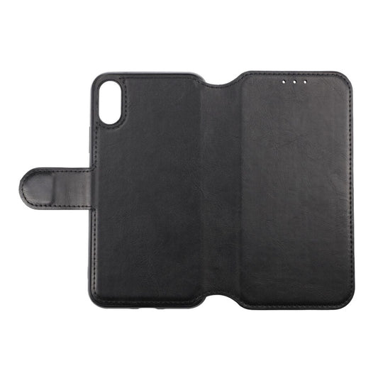 iPhone X/XS Plånboksfodral Extra Kortfack Rvelon - Svart image 4