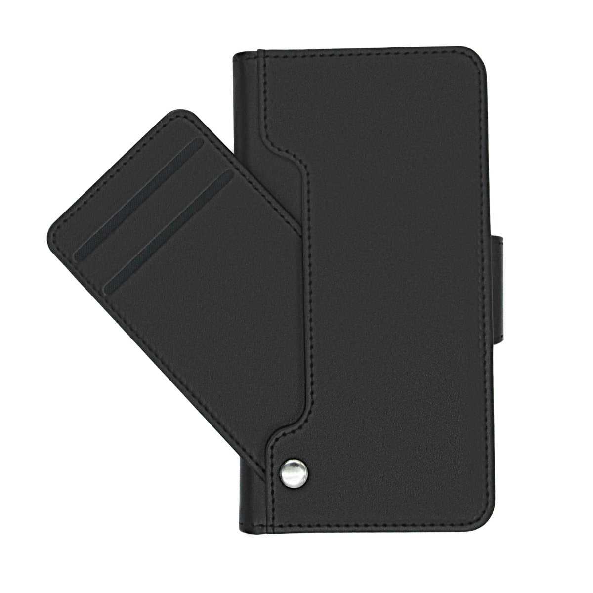 iPhone 11 Pro Max Plånboksfodral Extra Kortfack Rvelon - Svart image 1