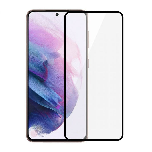 Skärmskydd Samsung S21 Plus - 3D Härdat Glas Svart image 1