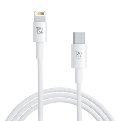 Rvelon USB-C till Lightning Kabel 1m image 1