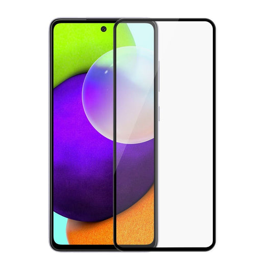 Skärmskydd Samsung A52 - 3D Härdat Glas Svart image 3