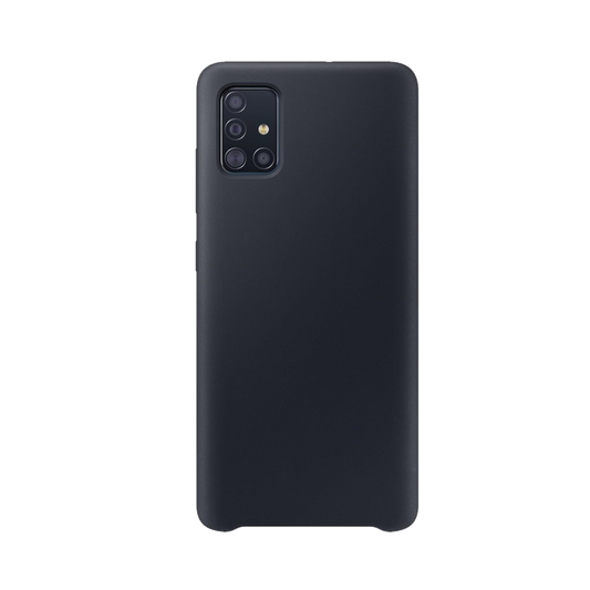 Samsung A72 Silikonskal - Svart image 1
