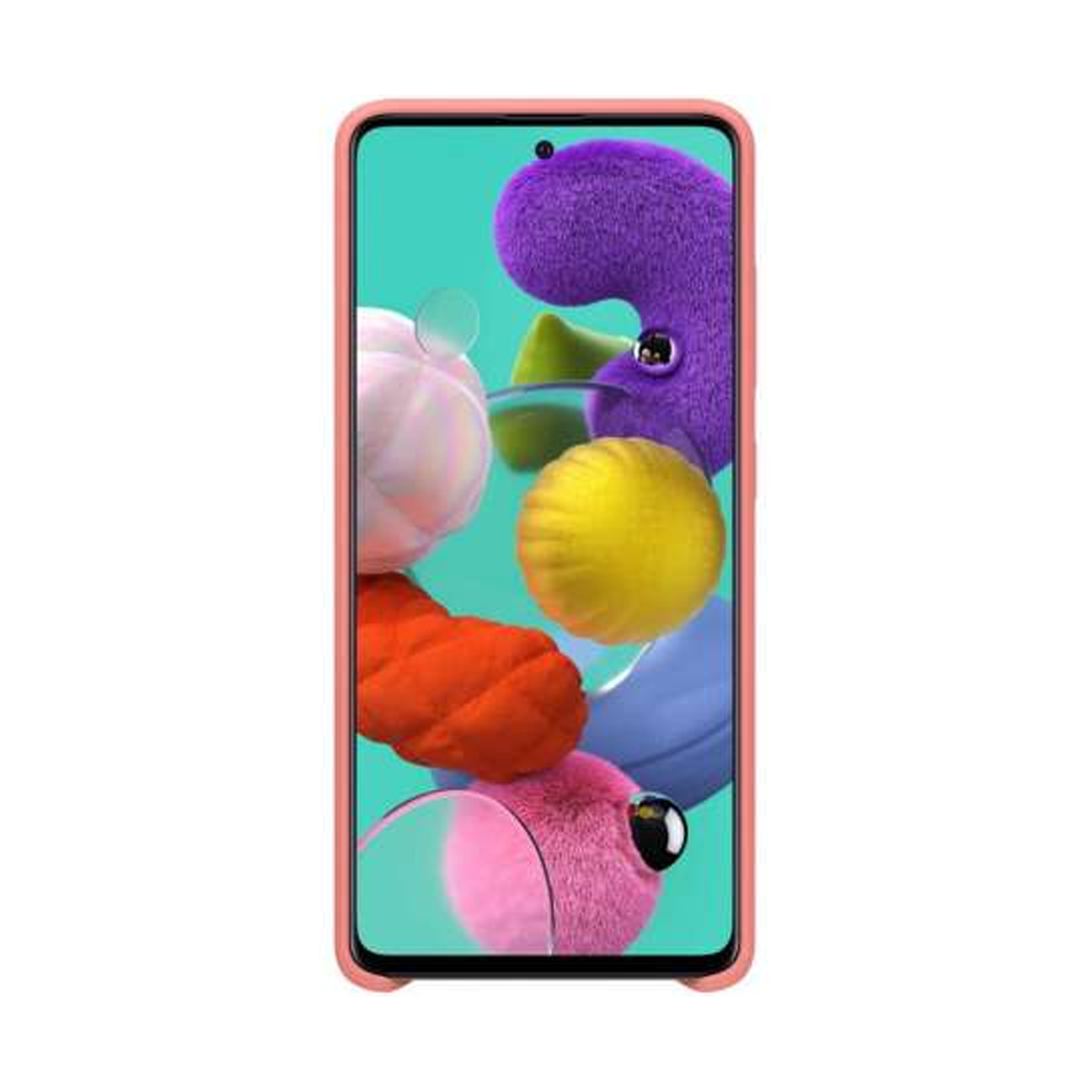 Samsung A72 Silikonskal - Rosa image 3