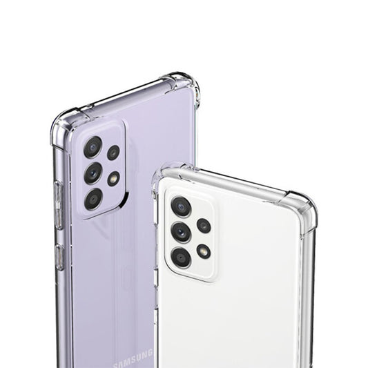 Stöttåligt Skal Samsung Galaxy A72 - Transparent image 1