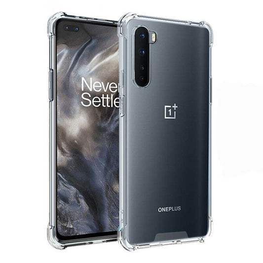 Stöttåligt Mobilskal OnePlus Nord - Transparent image 1