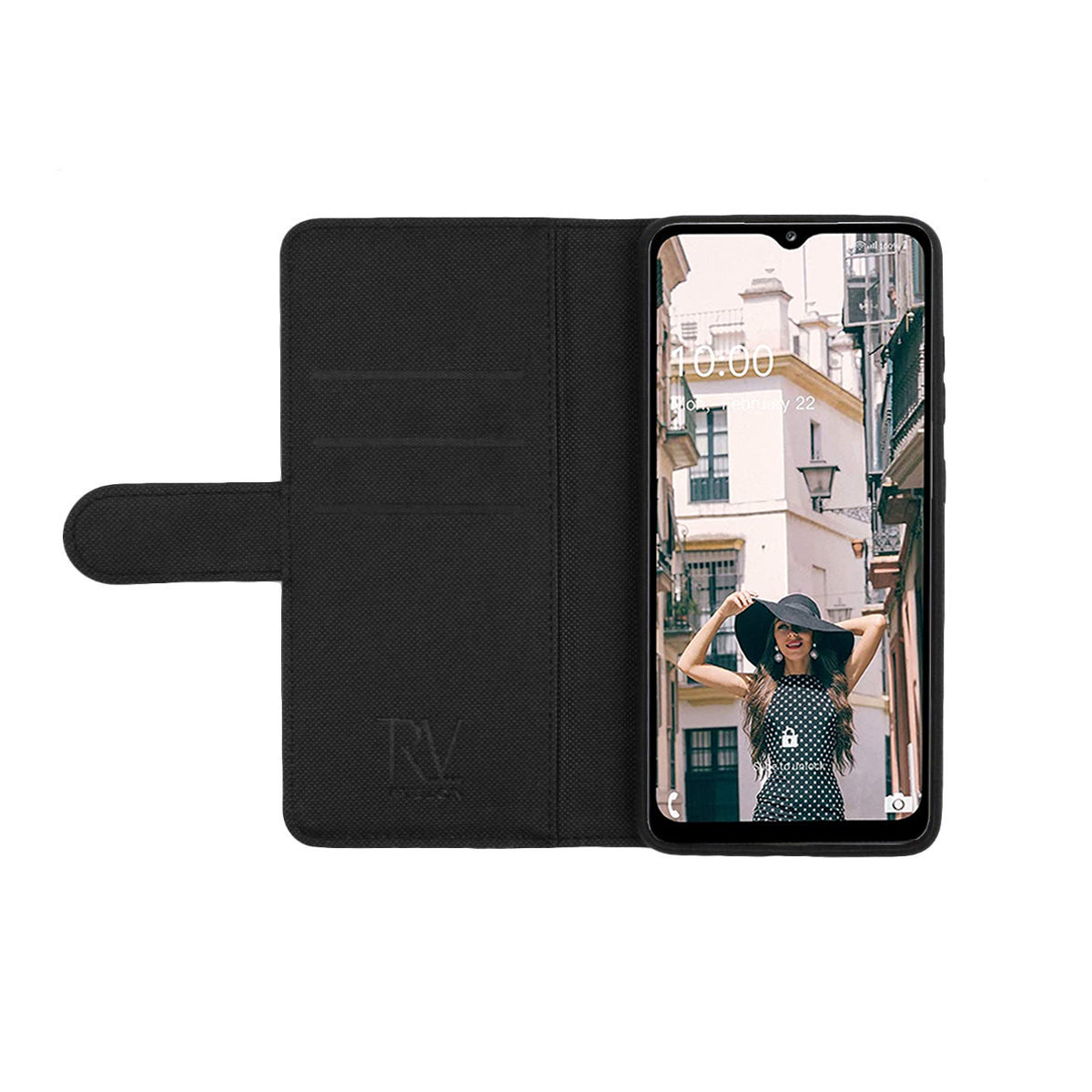 Samsung A32 5G Plånboksfodral Magnet Rvelon - Svart image 3