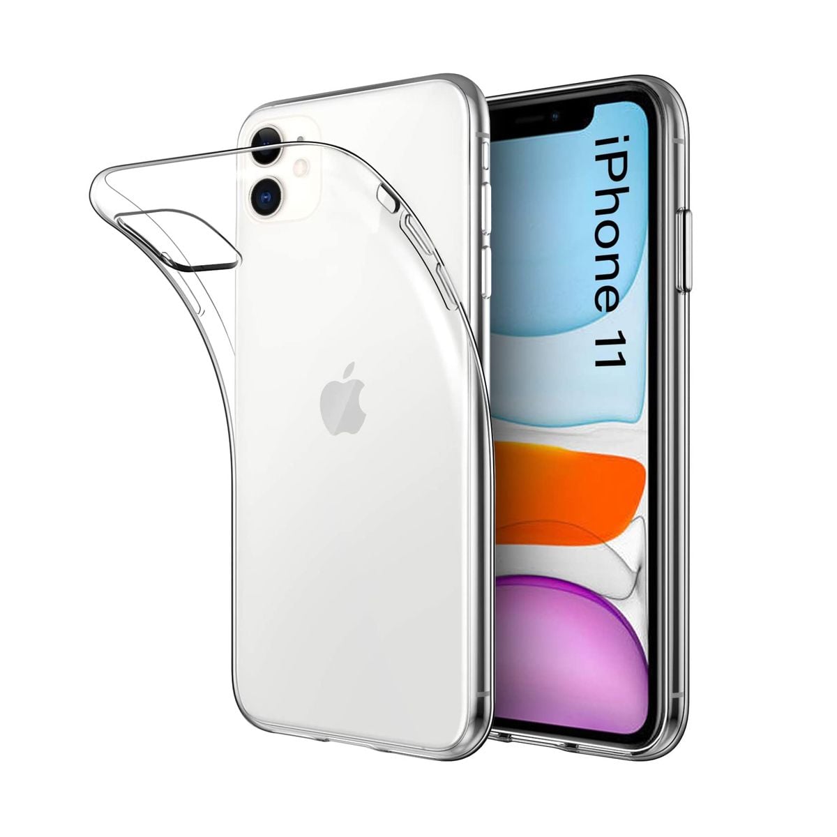 iPhone 11 Mobilskal TPU - Transparent image 1