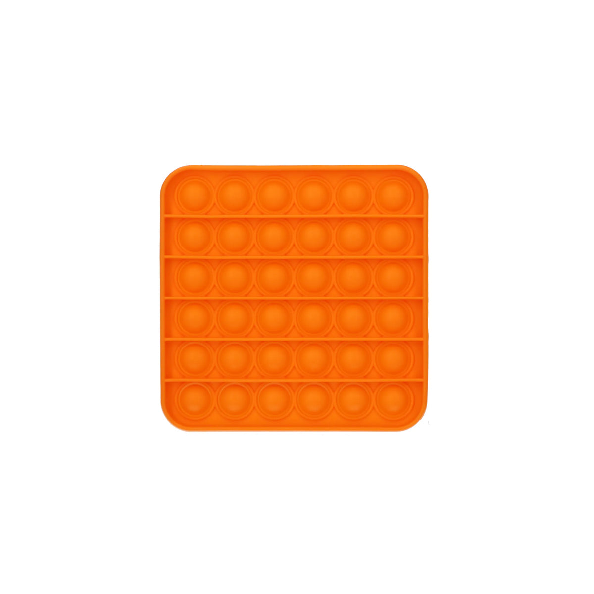 Pop it! Fidget Leksak Tetragonal - Orange image 1