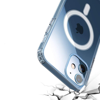 Phone 12 Mini Stöttåligt MagSafe Skal - Transparent image 7